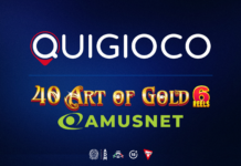 Casinò online, HBG Online Gaming: esclusiva temporanea di Slot Art of Gold 6 Reels su Quigioco.it 40 Art of Gold Quigioco