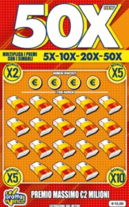 50x new gratta e vinci