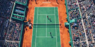 Scommesse Roland Garros: per Bgame la vittoria di Sinner contro Tabur è una pura formalità Campo tennis