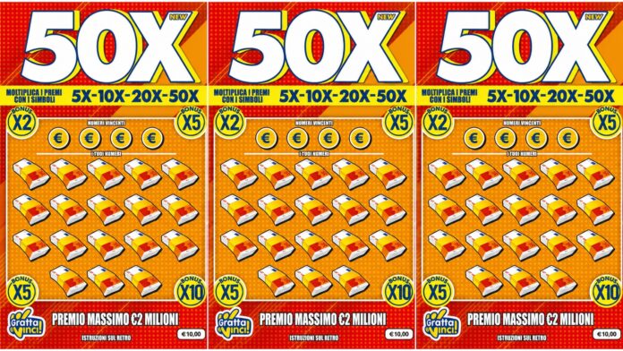 Gratta e Vinci 50xNEW 50Xnew gratta e vinci