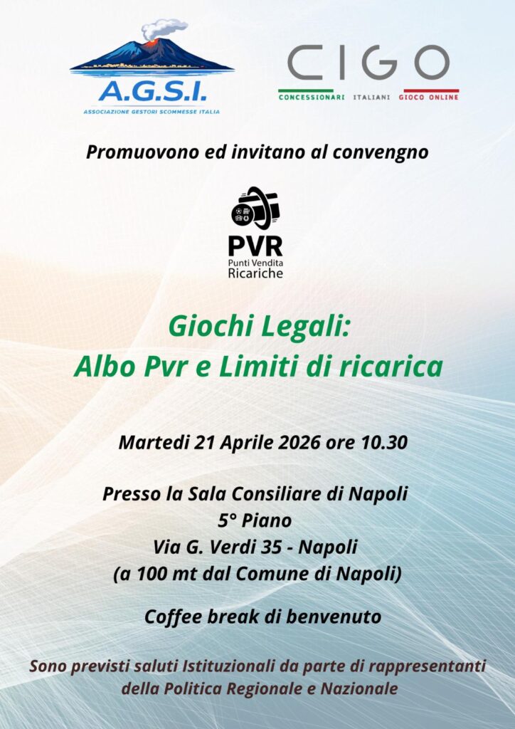 Locandina AGSI | AGIMEG Locandina AGSI