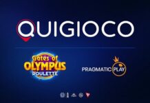 Casinò online, Quigioco amplia il catalogo live: arriva Gates of Olympus Roulette di Pragmatic Play