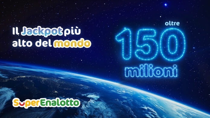 SuperEnalotto Sisal jackpot 150 milioni SuperEnalotto Sisal jackpot 150 milioni