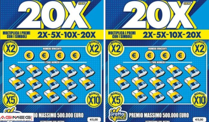 Gratta e Vinci 20X New Gratta e Vinci 20X New