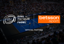 Il grande padel infiamma la Capitale: Betsson Sport è official partner del BNL Italy Major Premier Padel Padel X Betsson Sport