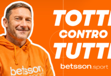 Betsson Sport presenta “Totti Contro Tutti”: il capitano si confessa tra retroscena sul cucchiaio, il rapporto con De Rossi e il futuro del calcio italiano Totti contro Tutti Betsson Sport