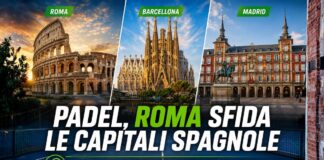 Padel, Roma vs Spagna: la capitale sul podio mondiale. E’ la terza città al mondo per numero di campi Padel le città con più campi al mondo