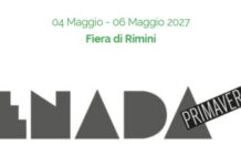 Enada Primavera cambia data: nel 2027 si terrà dal 4 al 6 maggio alla Fiera di Rimini Banner announcing LNADA Primavera at Fiera di Rimini, May 4–6, 2027 (logo with Primavera ribbon).