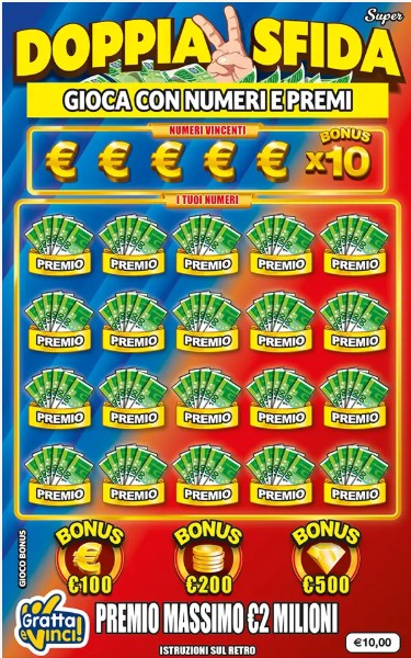 Gratta e Vinci Doppia Sfida Super