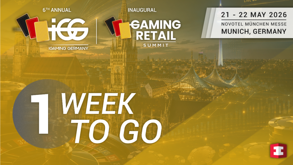 iGaming Germany 2026 one week | AGIMEG iGaming Germany 2026 one week