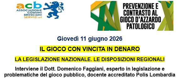 ACB gioco patologico ACB gioco patologico
