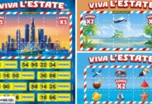 Gratta e vinci: arrivano i nuovi tagliandi ‘Viva l’Estate’, ‘Viva l’Estate Super’, ‘Viva l’Estate Mini’. Premio massimo fino a 2.000.000 euro Gratta e Vinci Viva l'estate