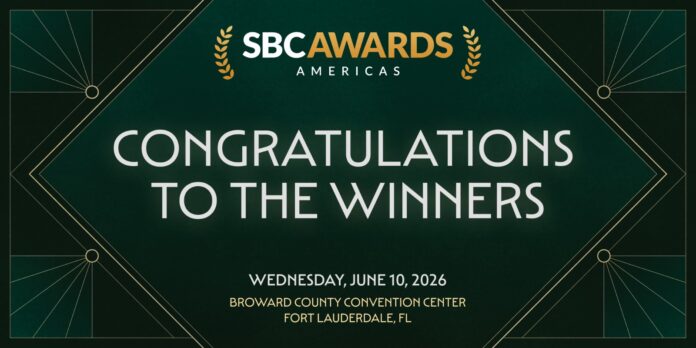 SBC Awards Americas 2026 winners SBC Awards Americas 2026 winners