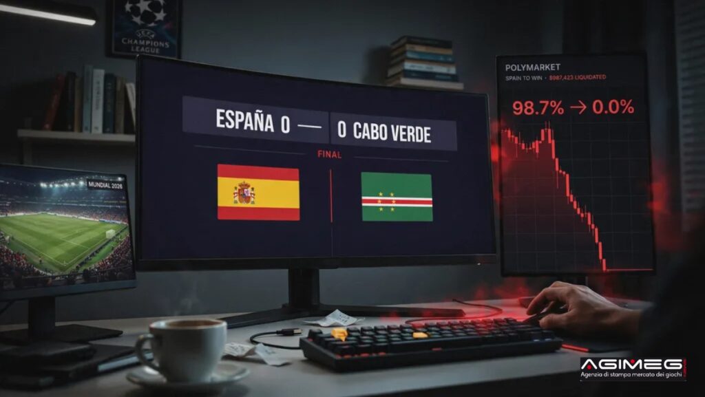 Polymarket prediction market Mondiali 2026 scommessa persa | AGIMEG Polymarket prediction market Mondiali 2026 scommessa persa
